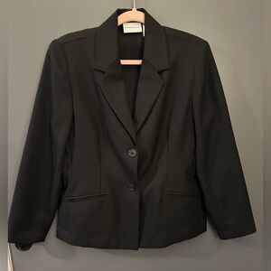 Alfred Dunner Classic Black Women's Blazer - Size 8